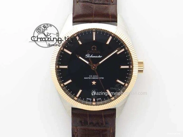 0311 De Ville MK 1:1 Best Edition SS Blue Dial On Black Leather Asian Seagull T1701 (Sec@6) Casual 8242